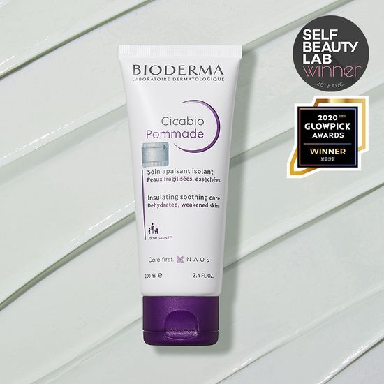 100ml Bioderma Cicabio Pomade - Repair Rich Balm for skincare, ideal for moisturizing and soothing irritated skin.