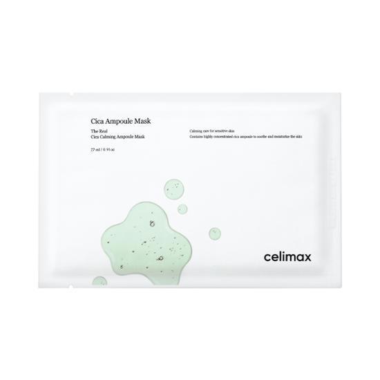 CeliMax The Real Cica Calming Ampoule Mask 1 sheet