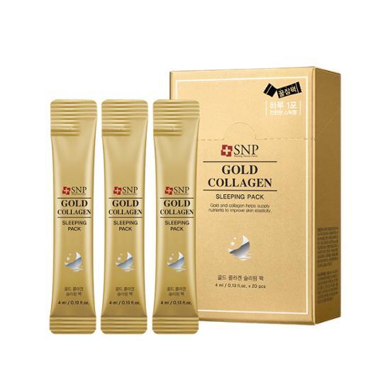 SNP Gold Collagen Sleeping Pack (Stick Type)