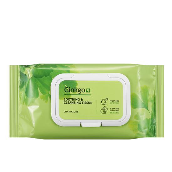 Chamzone Ginkgo Soothing and Skincare Tissue 70 sheets