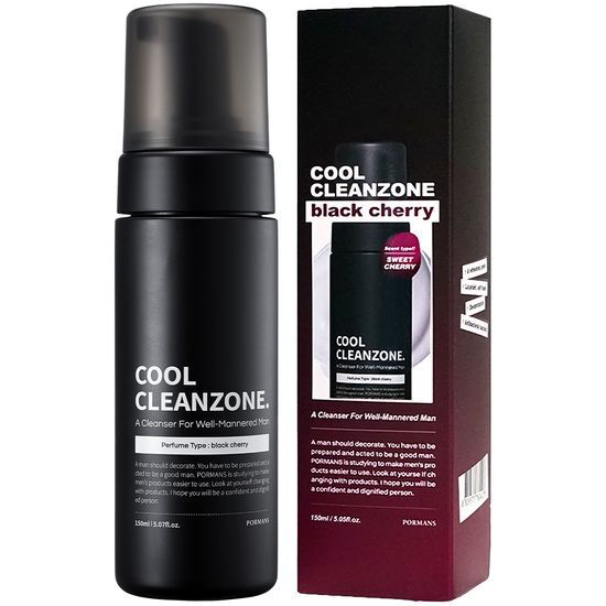 Foreman's Cool Clean Zone Men's Cleanser Black Cherry 150ml