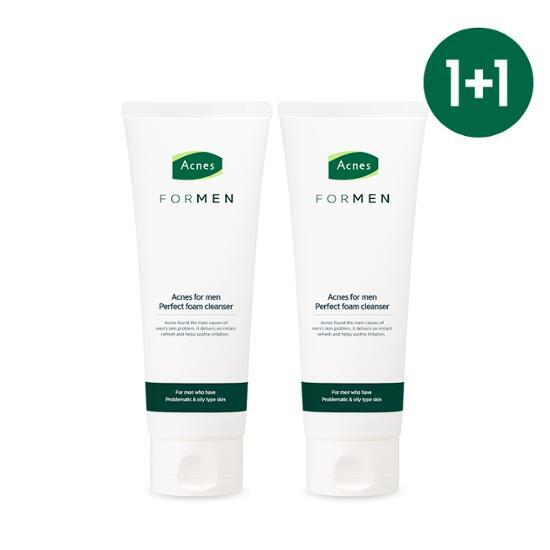 Acnes for Men Perfect Foam Cleanser Double Set (150g+150g)