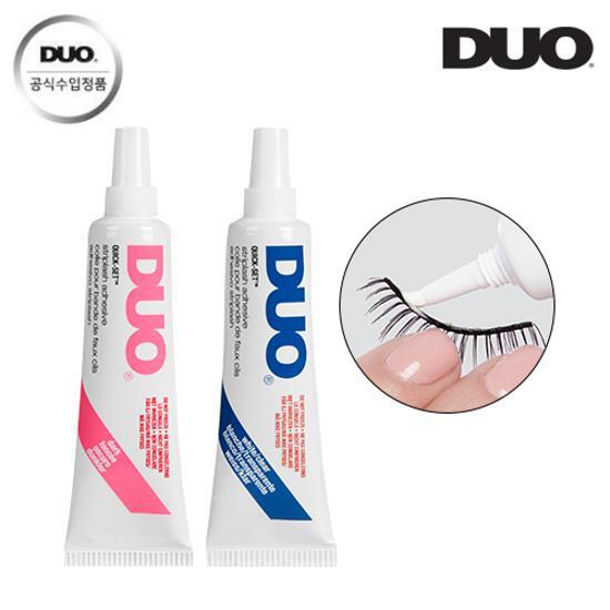 Duo Quick Set Eyelash Adhesive 14g (Dark, Clear) Tube Type 1