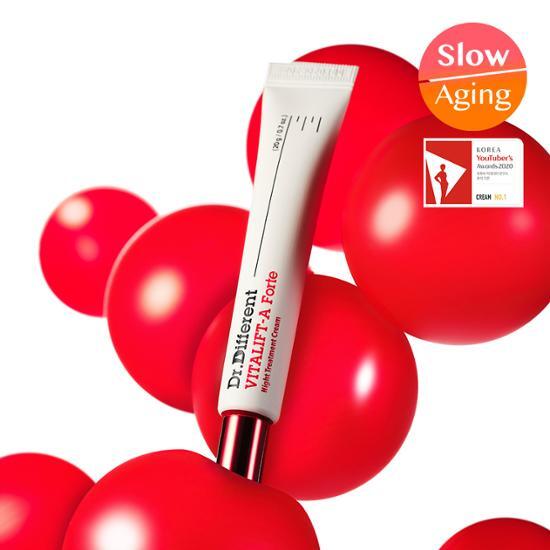Dr. Different Vita Lift A Forte 20g - K-Beauty skincare moisturizer for radiant, youthful skin.
