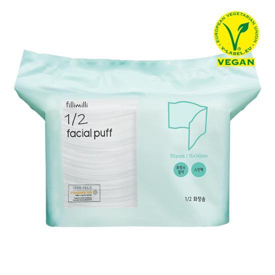 Filimili 1/2 Cotton Pads 100P