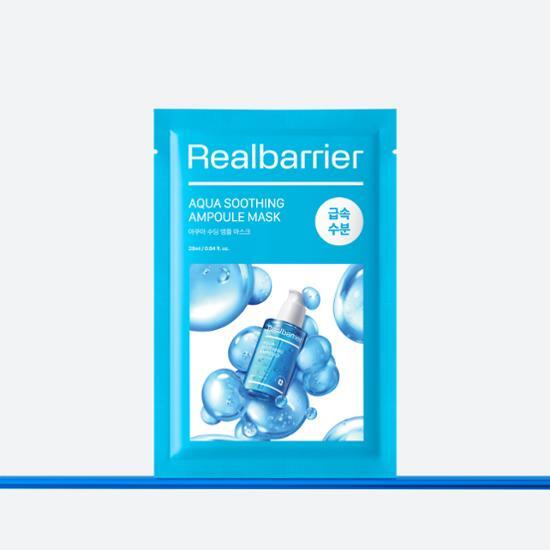 Real Barrier Aqua Soothing Ampoule Mask