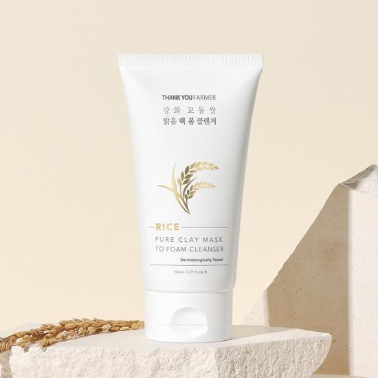 Thank You Farmer Gyeonggi Rice Clear Pack Foam Cleanser 150ml