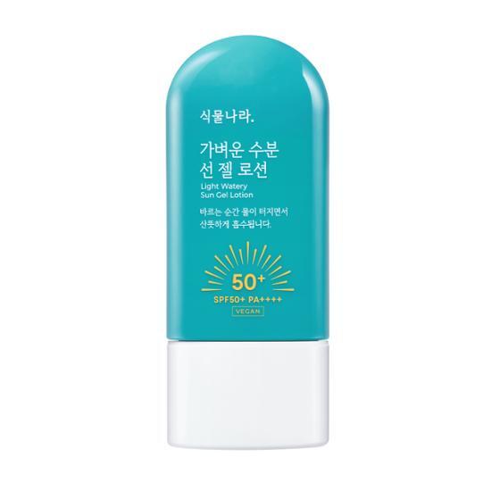 Plant Country Lightweight Moisture Sun Gel Lotion 60mL - K-Beauty skincare product for sun care, featuring a hydrating formula by Plant Nation.