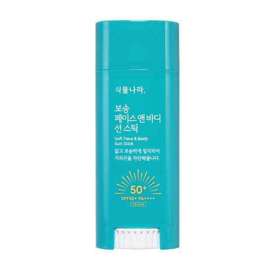 Plant Nation Moisturizing Face and Body Sun Stick 30g - K-Beauty sunscreen stick for effective sun care and hydration.