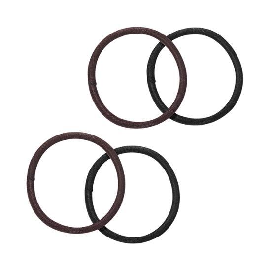 Filimili Mup Tip Hair Tie 4p 2 Colors (Medium)
