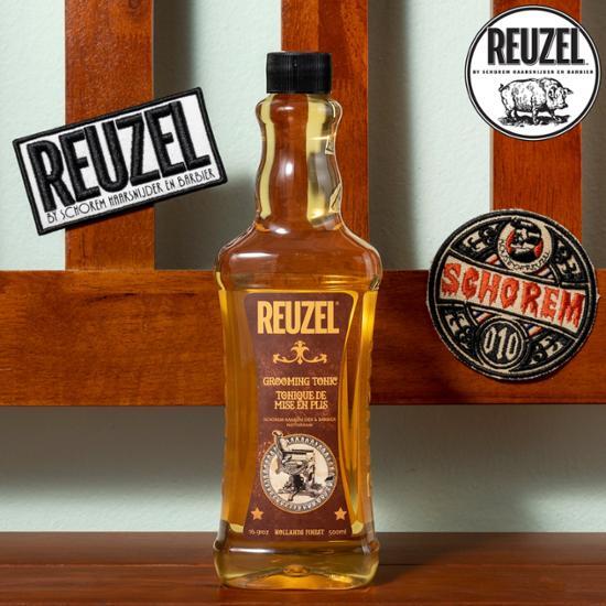 Riozel Grooming Tonic 16.9oz/500ml - Men's beauty styling product for personal care.