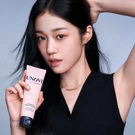 Anov Volume Up Curling Essence 147ml - Moisture Curl Cream for enhanced curls, featuring K-Beauty hair care benefits.
