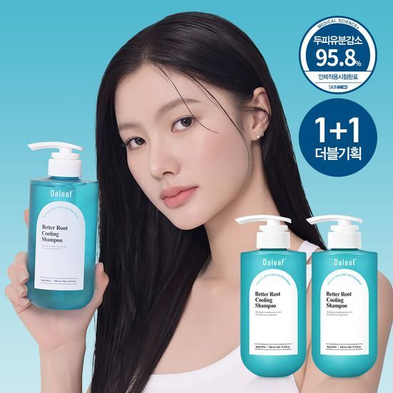 Dalipe Apple Mint Cooling Shampoo Double Set (500ml+500ml)