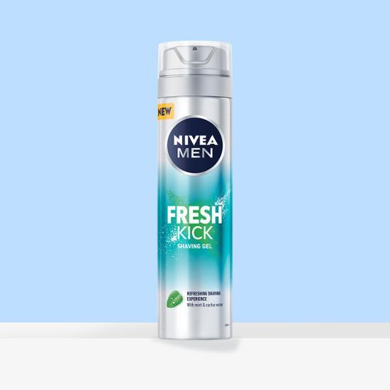 NIVEA Men Fresh Kick Shaving Gel 200ml