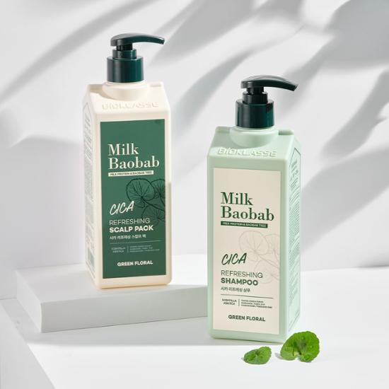 Milk Baobab Cica Refreshing Hair 500ml, choose 1 of 2 types.