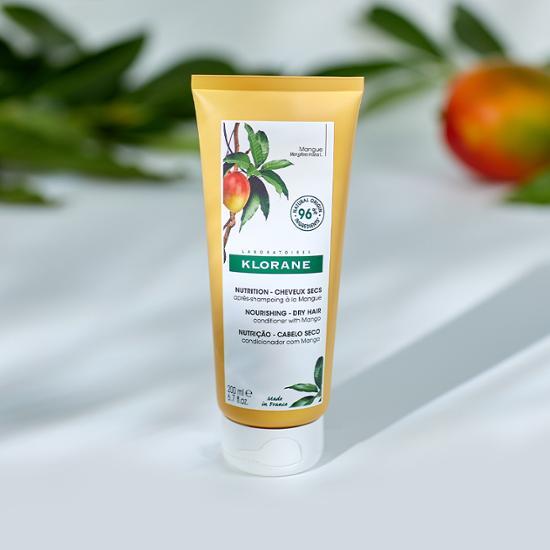 Alt text: Klorane Mango Butter Damage Repair Hair Mask 200ml - Nourishing hair treatment for damaged hair, featuring KLORANE's K-Beauty formula.