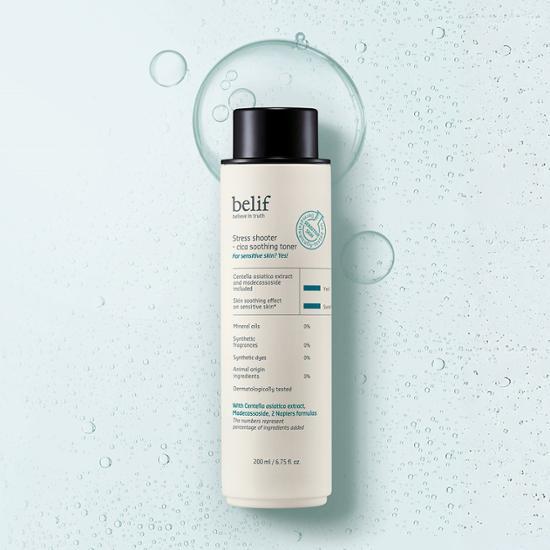Belif Stress Shooter Cica Soothing Toner 200ml