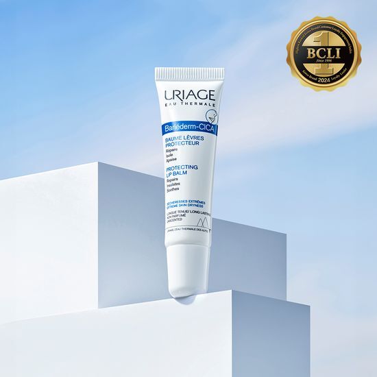 Alt text: Uriage Barrierderm Cica Repair 15ml - Soothing body care cream for skin repair, enriched with K-Beauty ingredients, perfect for personal care and cosmetics.