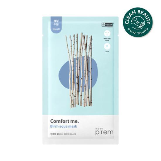 Makeprem Comfort Me Birch Aqua Vegan Mask 1 sheet