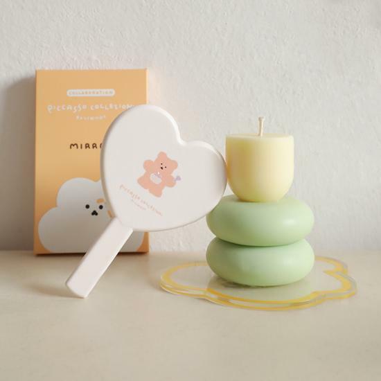 Picasso Collagioni x Chani Bear Heart Hand Mirror