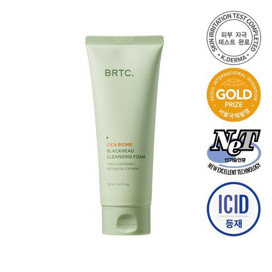 BRTC Cica Biome Blackhead Cleansing Foam 150ml