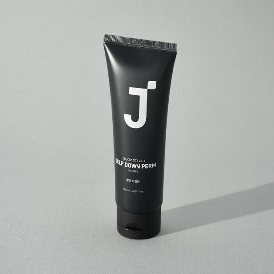 J. Soop Style J For Men Self Down Perm 120ml - K-Beauty hair product designed for men, promoting easy styling and enhancing natural hair texture.