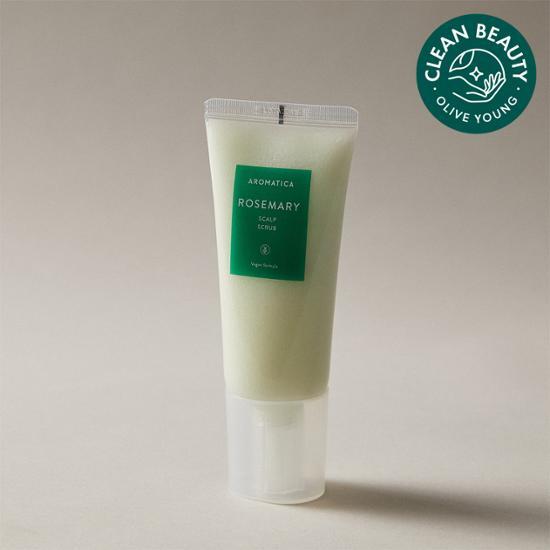 Aromatica Rosemary Scalp Scrub 165g for Hair Loss Relief
