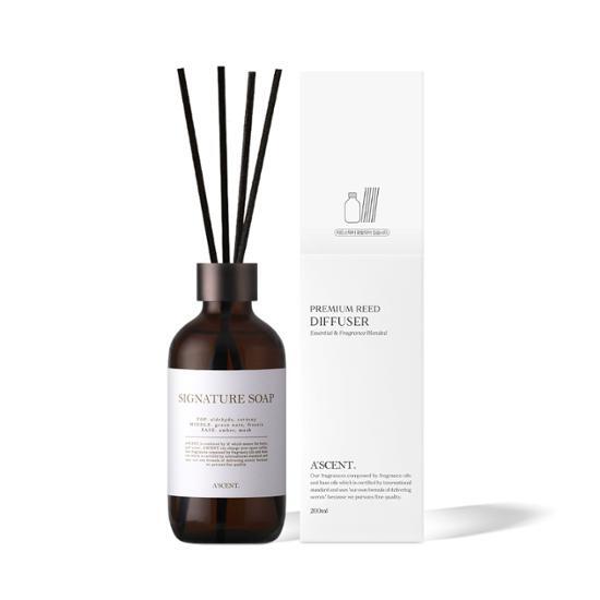 200ml Ascent Nature Diffuser Signature Soap - K-Beauty fragrance for personal care.