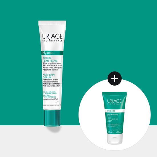 Uriage Ijeak Newskin Serum 40ml plan (+ Ijeak Skincare Gel 50ml gift)