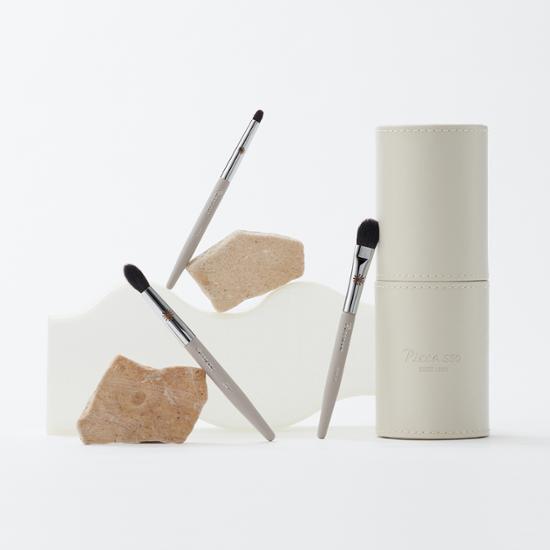 Picasso Eyeshadow Mini Brush Set (Shade, Base Shadow, Bullet)