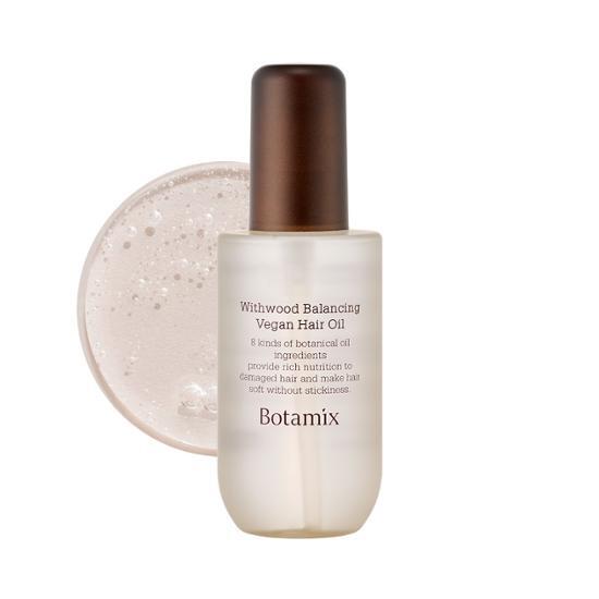 Botamix Withwood Balancing Vegan Hair Oil 100ml - Nourishing hair care treatment for healthy, balanced hair.