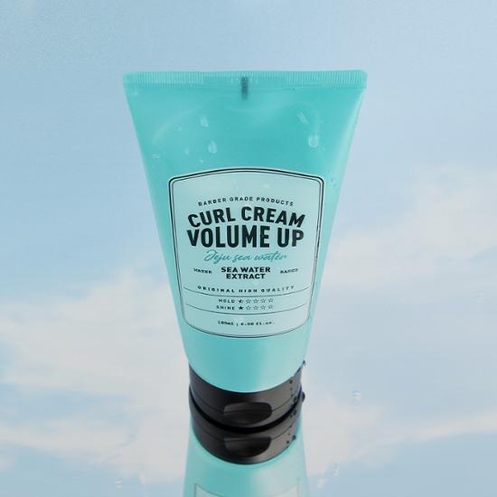 Graphene Jeju Sea Water Volume Up Curl Cream 180ml