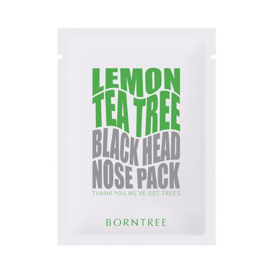 Bontree Lemon Tea Tree Blackhead Pore Pack, 10 sheets