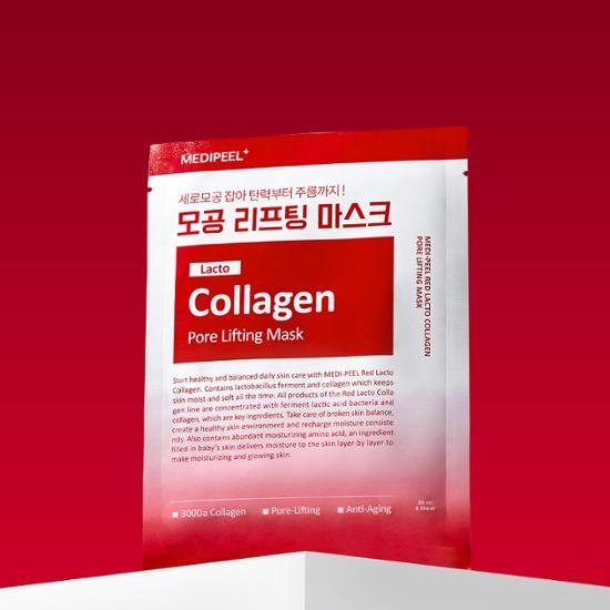 Medifil Redlacto Collagen Pore Lifting Mask 1 sheet