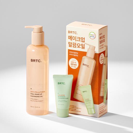 BRTC Anti-Pollution & Full Makeup Cleansing Oil 300ml (+ 20ml Foam)