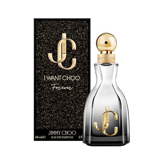Jimmy Choo I Want Choo Forever EDP 60ml fragrance bottle with elegant design, perfect for personal care and cosmetics.