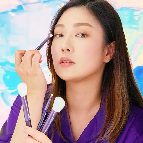Kumo Sin The Violet Brush for Traveler 4-Piece Set