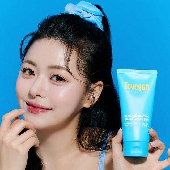 Tobigun Color Food Series Blue Balancing Foam Cleanser 150ml