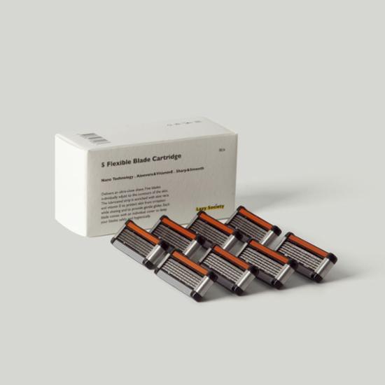 Lazy Society 5-blade cartridge, 8 pieces.