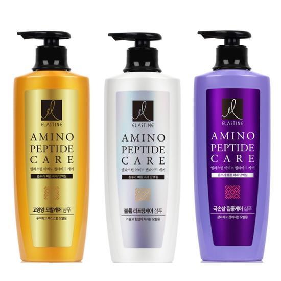 Elastine Amino Peptide Nourishing Shampoo 600ml, choose 1 of 3.