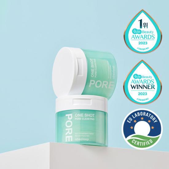 Absolute One Shot Pore Clear Pad 60 Sheets