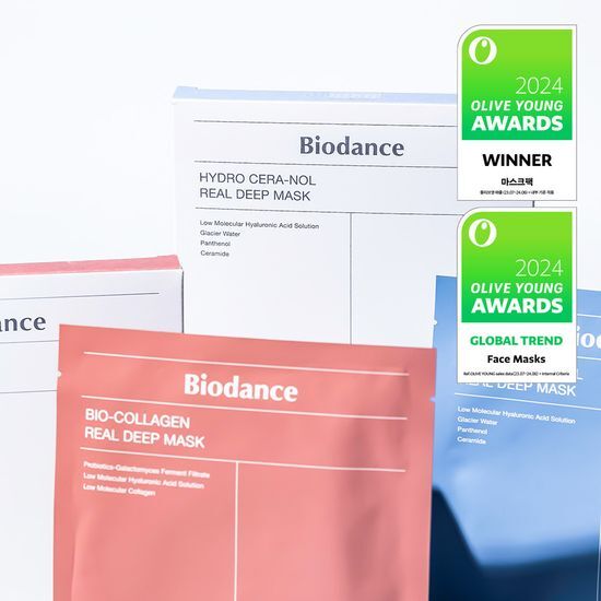 BioDance Real Deep Mask 4 sheets, choose 1 (Collagen/Seranol)