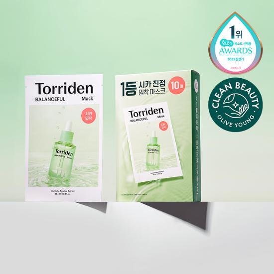 Toriden Balanceful Cica Mask 10 sheets