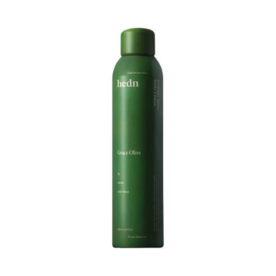Alt text: 250ml Hidden Perfume Spray Body Lotion in Grace Olive scent, designed for men, featuring K-Beauty essentials for body cleansing and skincare.