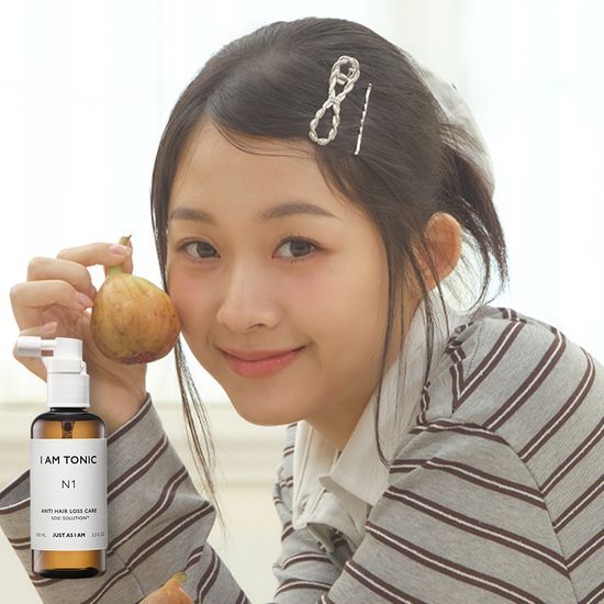 100ml I Am Tonic Intensive Scalp Care by Just As I Am, a K-Beauty hair care product designed for effective scalp treatment, available in three variants.