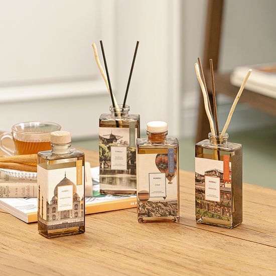 140ml Kundal Scent of Tea Perfume Diffuser in Oolong variety, part of K-Beauty fragrance collection.