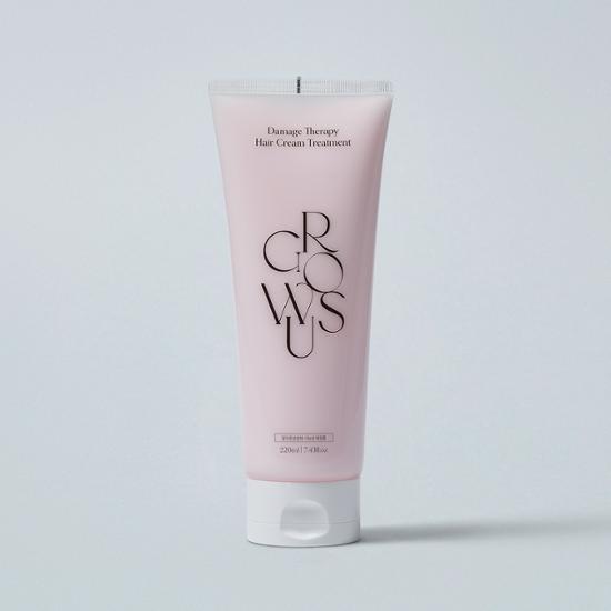 Growers Damage Therapy Hair Cream Treatment 220ml - Nourishing hair care product for damaged hair, part of K-Beauty treatments and masks.
