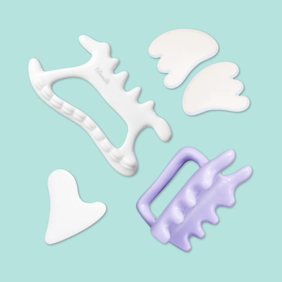 Pilimili Gua Sha Collection (V-Face/Ceramic Body/Face & Body/Dual Mini)