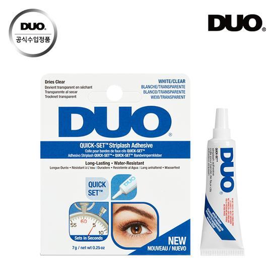 Duo Quick Set Eyelash Adhesive Clear Tube 7g