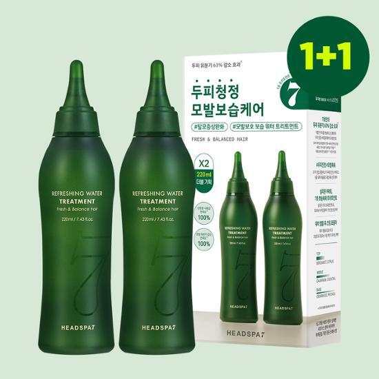 Head Spa 7 7-Second Refreshing Water Treatment 220ml Double Plan